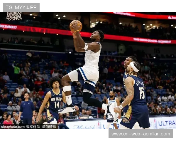 唐斯外线命中，森林狼在客场取得胜利